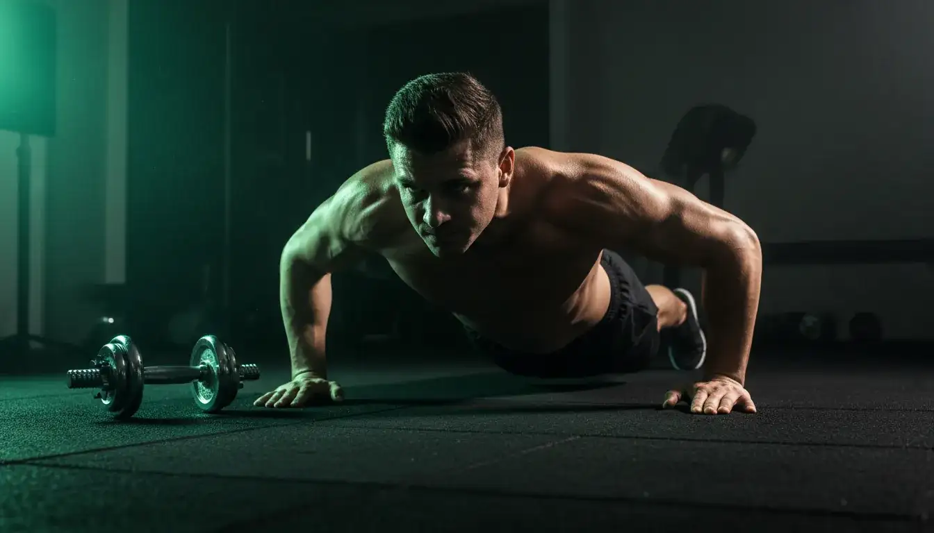 Ganar Masa Muscular Sin Gimnasio — Guía para Hombres (2026)