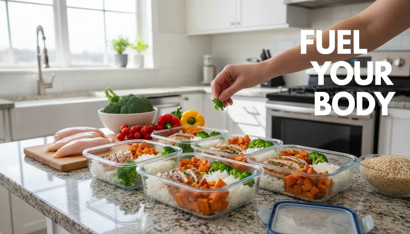 Nutrición para ganar músculo en casa